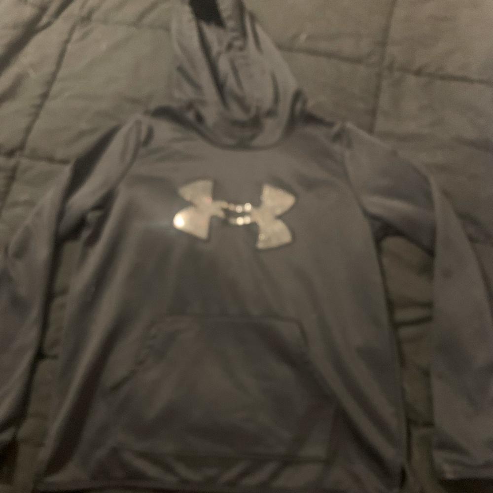 Youth under armour glitter hoodie